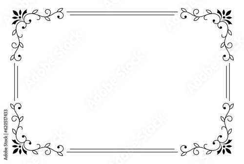 Decorative ornament art ornamental swirly pattern victorian panel