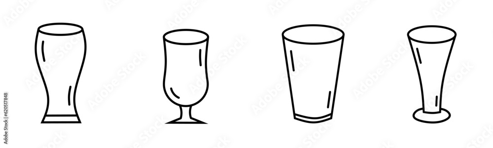 Cup icon. Cup thin line icon collection. Stock vector Cup icon. Cup thin line icon collection. Stock vector