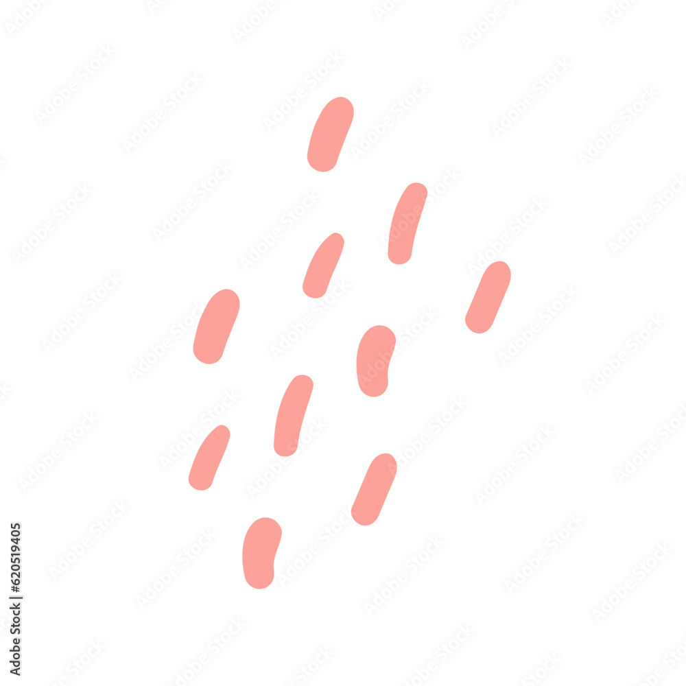 Small pink strokes pattern brochure element design. Simple drawing. Vector illustration with empty copy space for text. Editable shapes for poster decoration. Creative and customizable frame Small pink strokes pattern brochure element design. Simple drawing. Vector illustration with empty copy space for text. Editable shapes for poster decoration. Creative and customizable frame