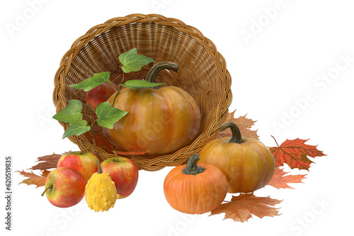 cornucopia in autumn 