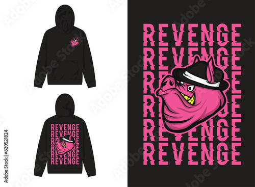 revenge pig character design