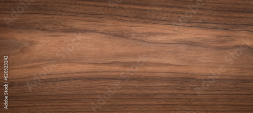 Fototapeta Naklejka Na Ścianę i Meble -  Walnut wood texture. Super long walnut planks texture background.	wood texture background