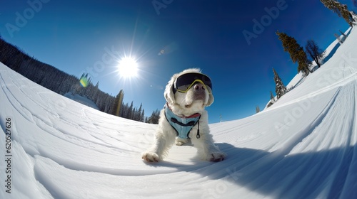 dog-on-the-slopes