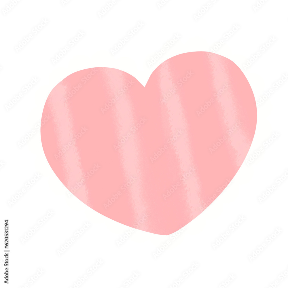 pink paper heart