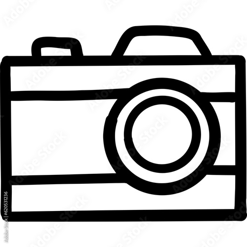 Doodle Photo Camera Illustration 