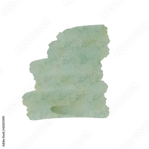 Obraz na płótnie Watercolor Brush Strokes w salonie