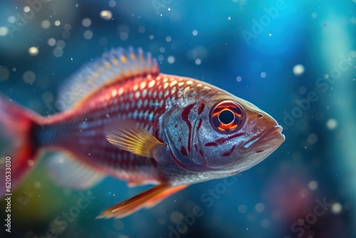 Fish in Aquarium - Generative ai