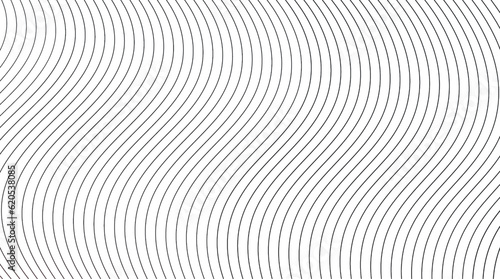 Abstract wave element for design lines background .Digital frequency track equalizer. Stylized line art background. Vector illustration. Wave with line.