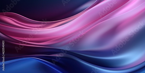  the background with waves and purple and purple shades Generative AI