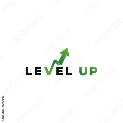 Illustration Logo for Level UP