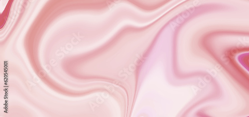Luxurious pink oil paint liquid fluid marbling flow effect. Luxurious Liquid marble texture. Acrylic paints pour fluid background illustration. Modern abstract background. Fluid art. 
