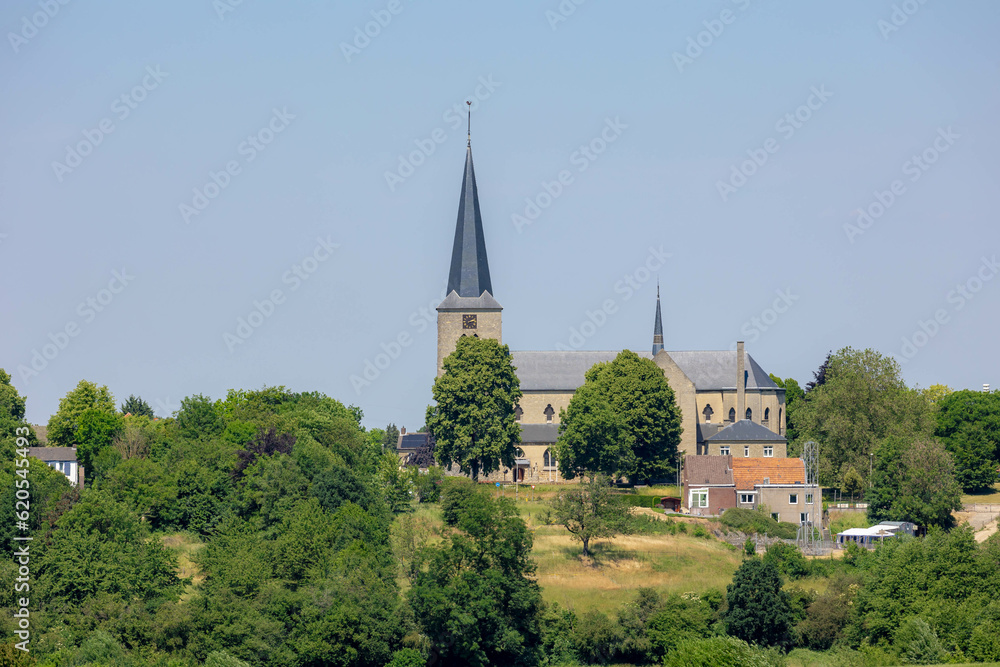 Sint-Monulphus and Gondulphuskerk (Berg) Church on the hillside, Berg en Terblijt (Dutch) is a village in the municipality of Valkenburg in the province of Limburg in the Southern of the Netherlands.