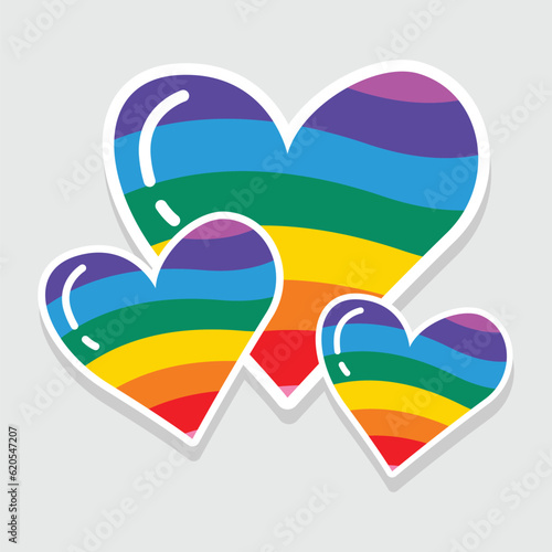 Pride love freedom lgbtq lgbt heart rainbow love wins gay lesbian trans homo homosexual colors flag diversity parade