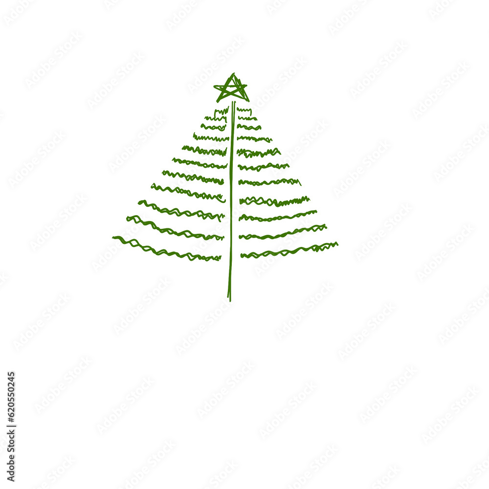Obraz premium illustration of plants and flowers for christmas