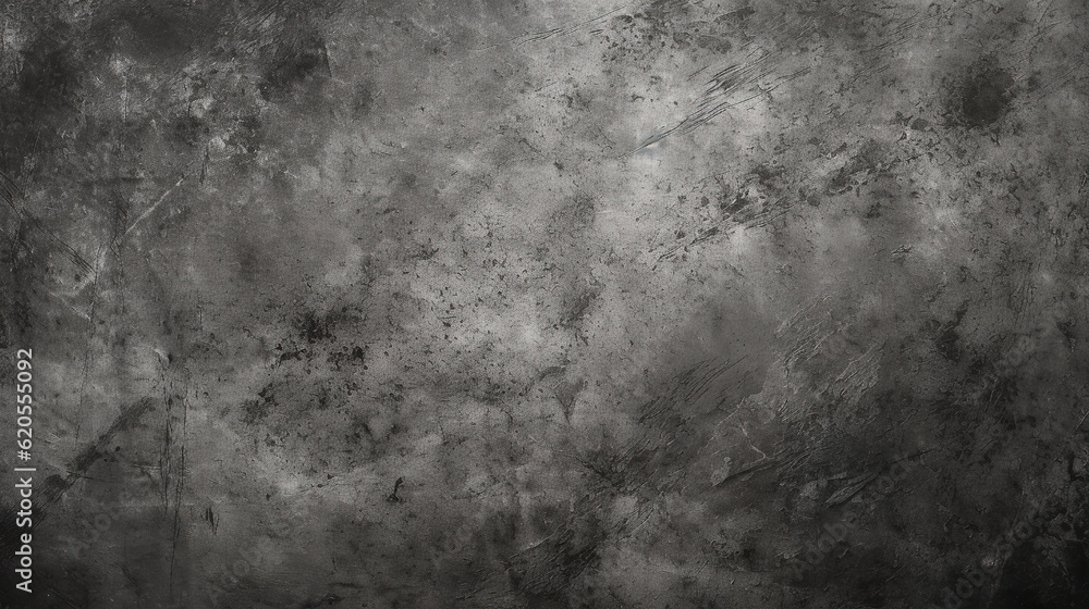 black backing sheet as a distressed grunge background. Generative Ai