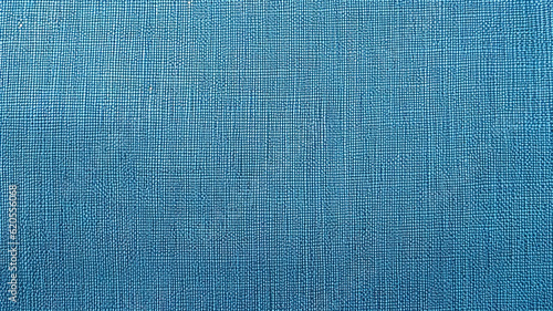 blue carpet background, blue fabric texture background, closeup. Generative Ai