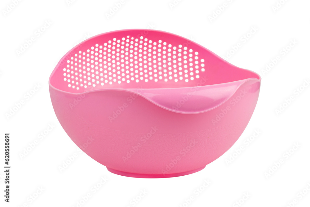 bowl-colander, empty plastic bowl colander for washing fruits and vegetables, isolated from the background bowl-colander, empty plastic bowl colander for washing fruits and vegetables, isolated from the background