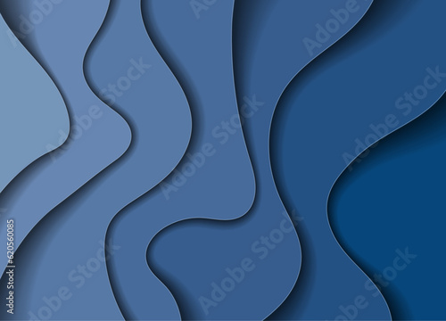 blue 3d texture with layers