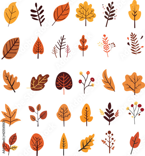 
Autumn Abstract Whimsy Design Elements Seasonal Inspiration. Fall Season Magic Cozy Nature Creative Graphics.