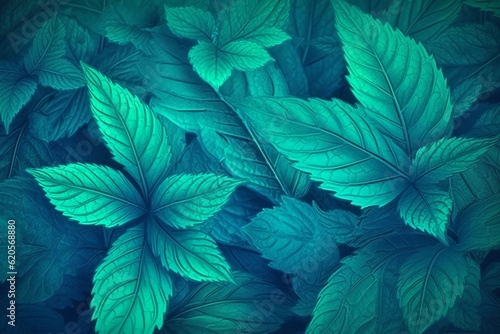 Foliage background  generative ai