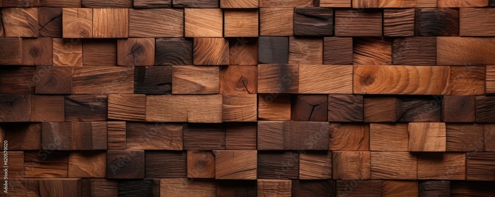 Dark and light brown wood texture background , detailed panorama. Generative Ai. Dark and light brown wood texture background , detailed panorama. Generative Ai.