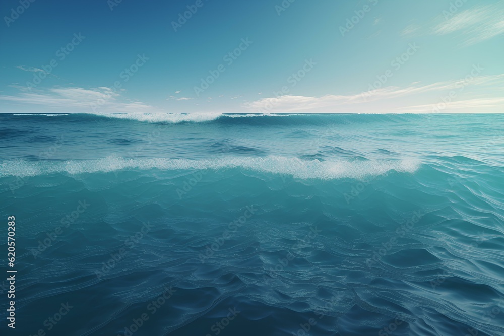 Fototapeta premium ocean background made by midjeorney