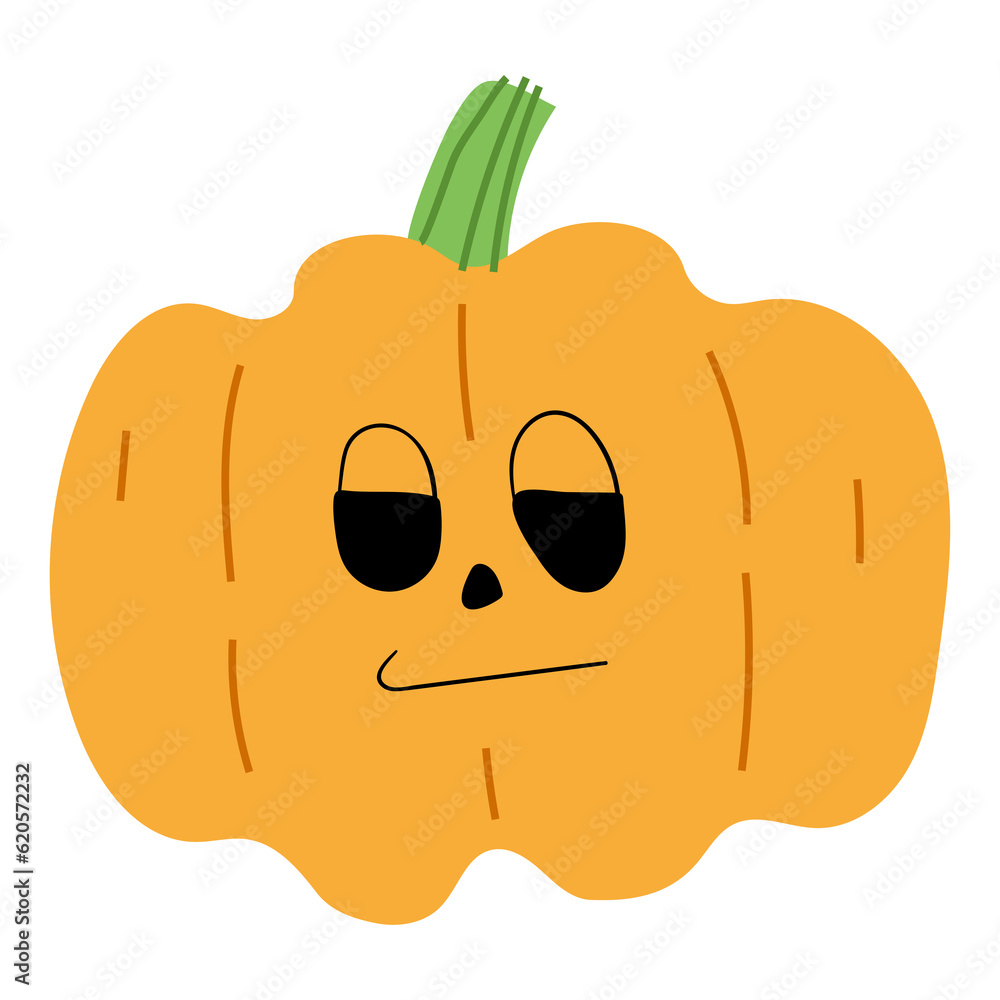 Fototapeta premium Hallween Pumpkin Single 3 PNG