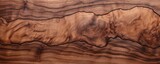Walnut wood texture detailed background, panorama. Generative Ai.