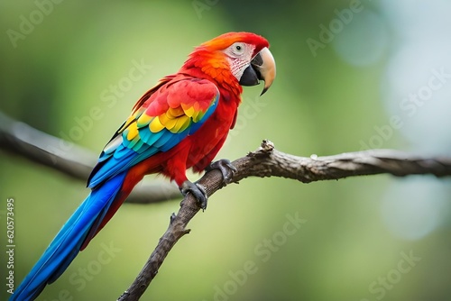 blue and yellow macaw © Ghazanfar