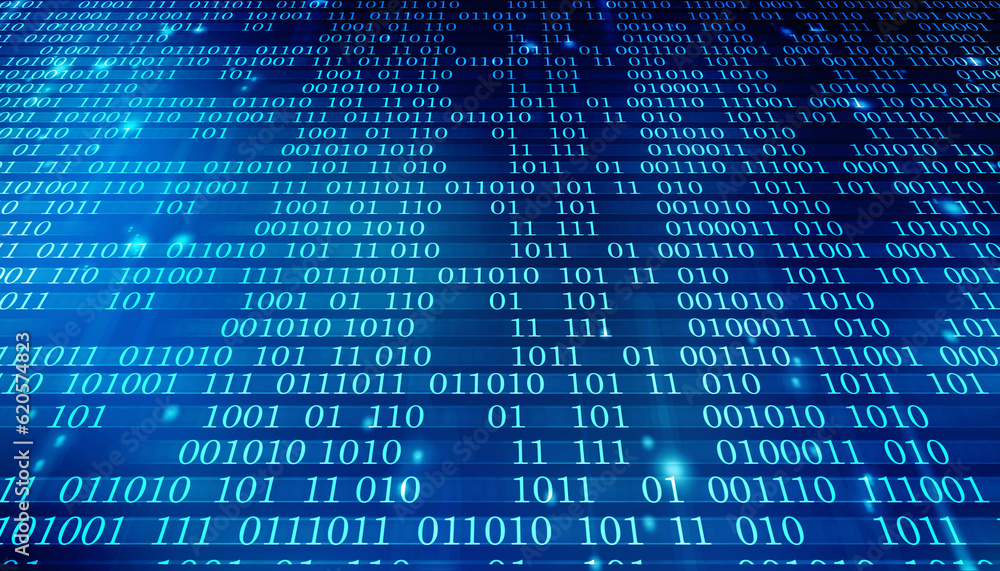 Binary Code Background, Digital Abstract technology background, flowing number one and zero text in binary code format in technology background. Internet Big data Concept Binary Code Background, Digital Abstract technology background, flowing number one and zero text in binary code format in technology background. Internet Big data Concept