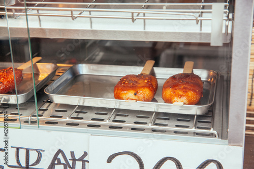 China town street food in Kobe. Japan photo