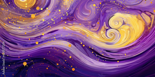a_purple_and_gold_swirly_abstract_background