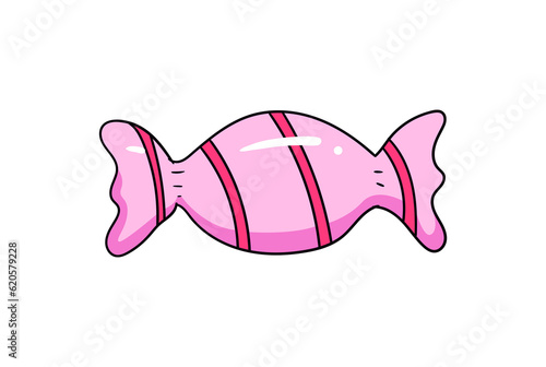 Bonbon Vektor Süßigkeit Illustration cartoon Essen Vektor Design