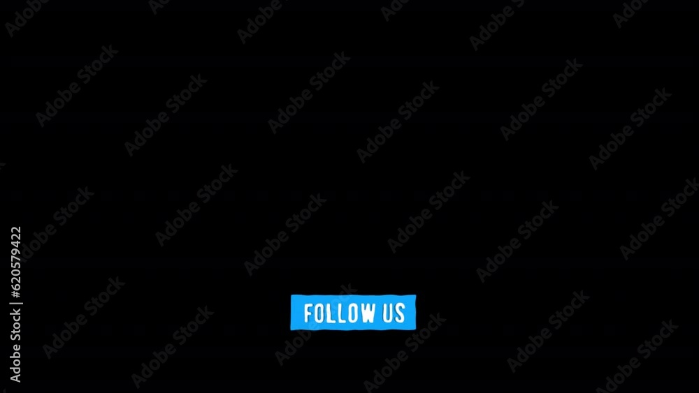 Clicking follow us Notification Button. Social media prompt. With alpha channel. Clicking follow us Notification Button. Social media prompt. With alpha channel.