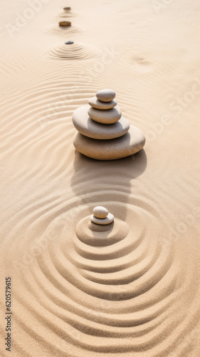 Minimalistic Zen Stones, Beauty in Simplicity