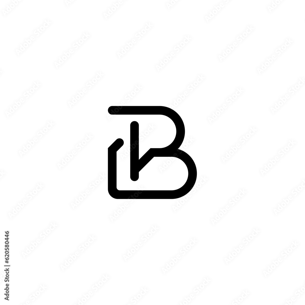 Luxury B Logo Design Elegant, Vector Initial Letter Logo, Monogram Logo Luxury B Logo Design Elegant, Vector Initial Letter Logo, Monogram Logo
