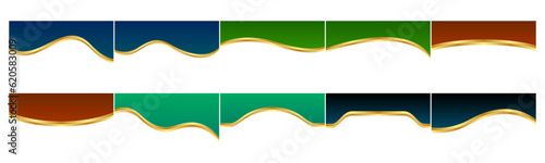 Gold Banner header