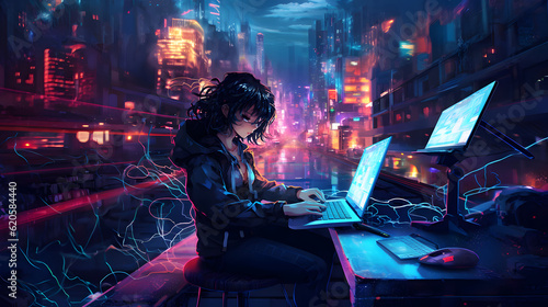 Code City: Cyberpunk Hacker Unleashed © Demencial Studies