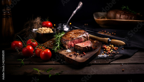 Cooking Meat Image