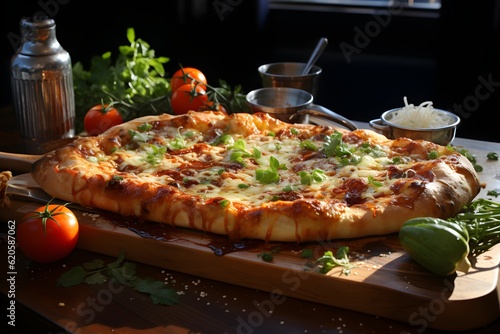 italian food pizaa on a table.