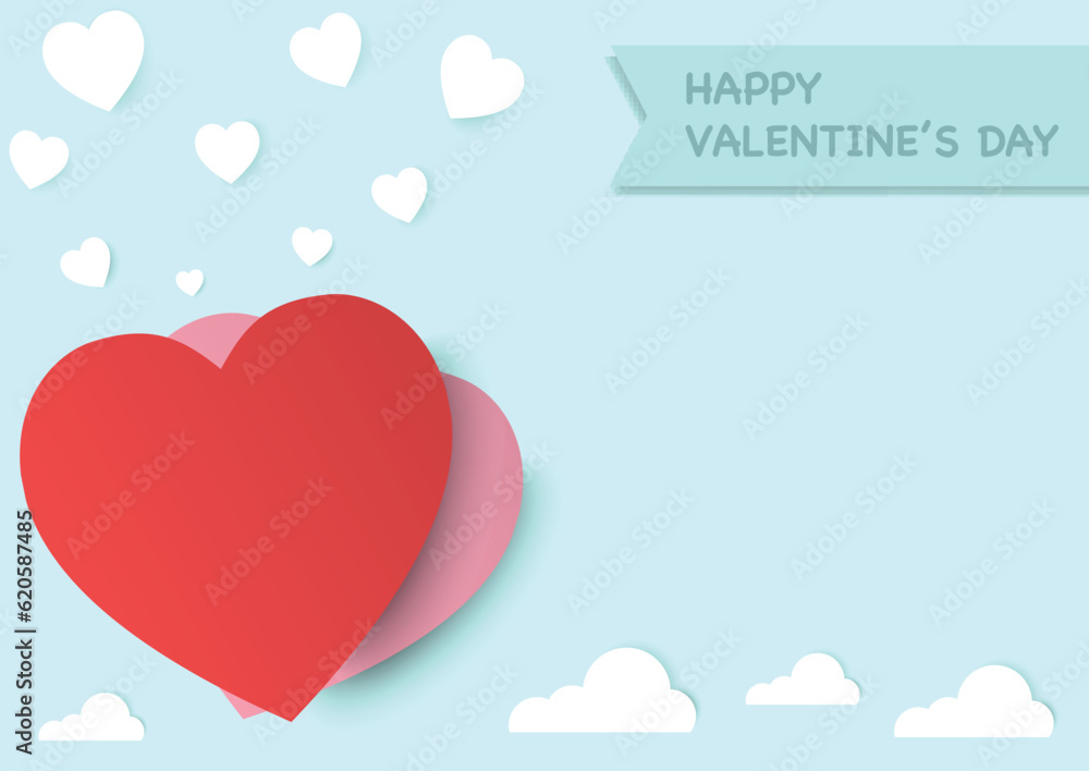 valentines day background vector