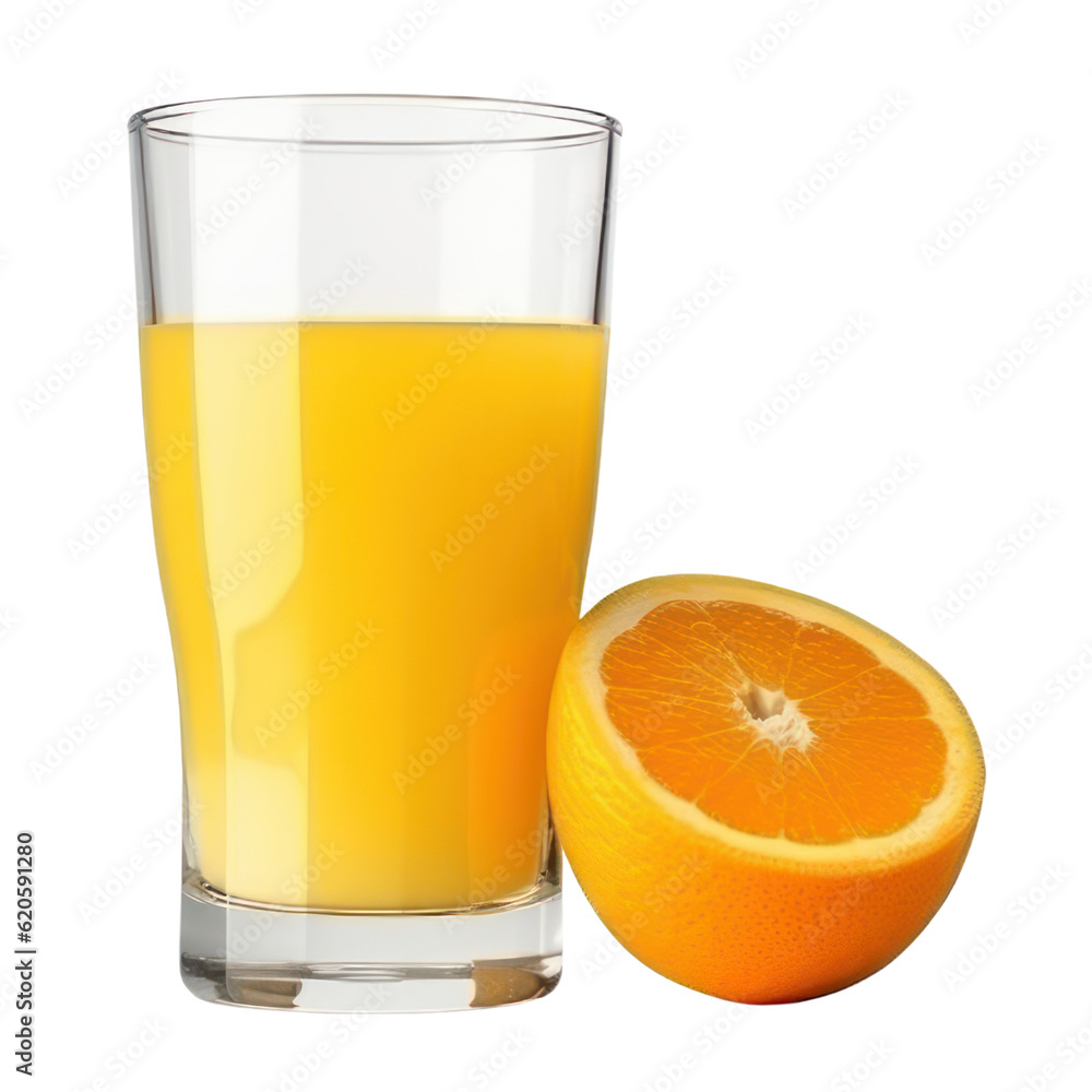 glass of orange juice isolated on transparent background cutout glass of orange juice isolated on transparent background cutout