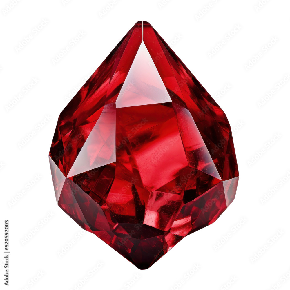 red diamond isolated on transparent background cutout red diamond isolated on transparent background cutout