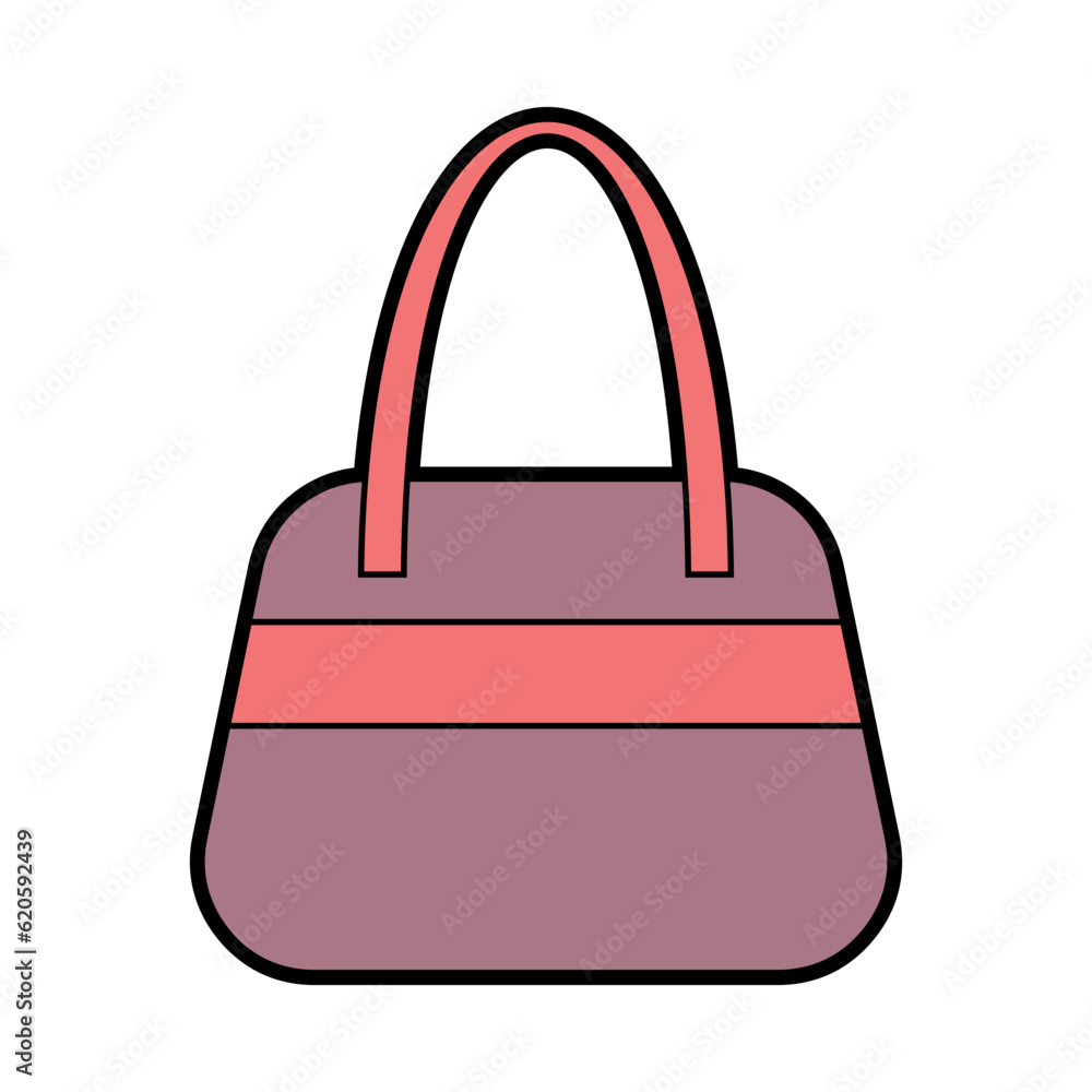 Woman Bag Illustration Woman Bag Illustration