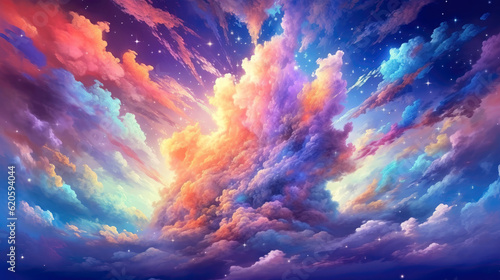 Fantasy cloudscape