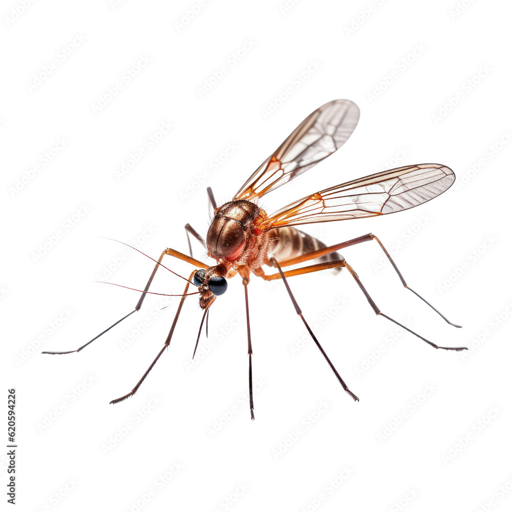 mosquito isolated on transparent background cutout mosquito isolated on transparent background cutout
