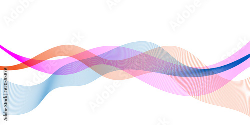 Abstract flowing wave lines background. Design element for technology, science, modern concept.vector eps 10