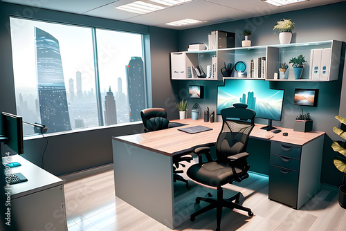 Transform Your Home Office: Immerse yourself in a futuristic Smart Office Setup. Embrace the power of voice-activated assistants, automated systems, and DIY projects to craft a productive environment.