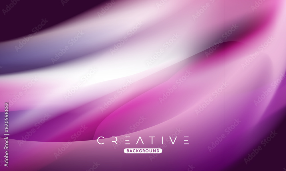 Abstract liquid gradient Background. Fluid colour mix. Pink vivid Color blend. Modern Design Template For Your ads, Banner, Poster, Cover, Web, Brochure, and flyer. Vector Eps 10