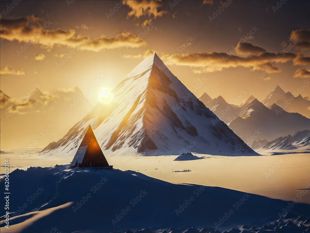 Antarctica Ancient Pyramid, a Forgotten Civilization in Antarctica ...